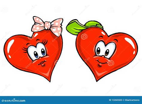 Heart Cartoon Illustration Images .